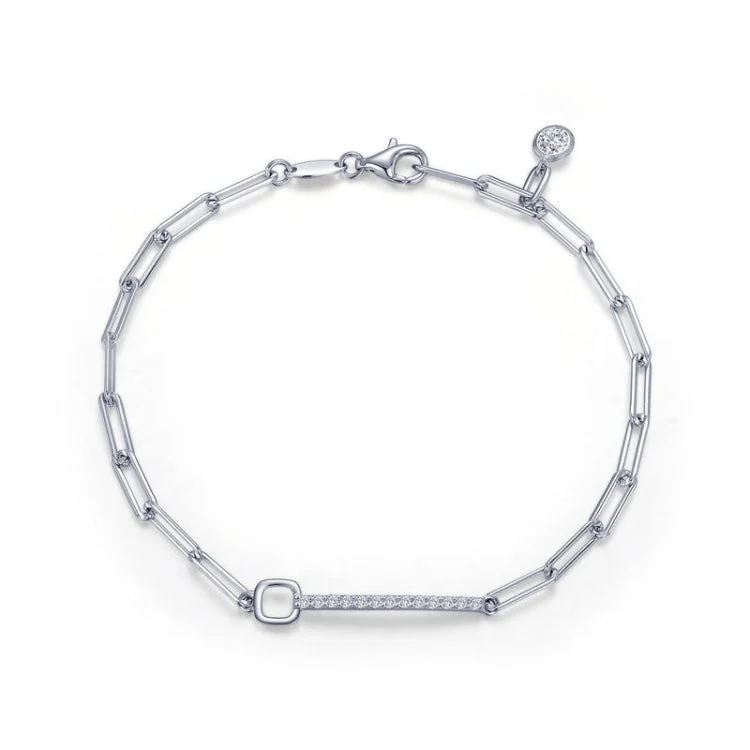 women's bracelets with engraved details -Paperclip Bracelet