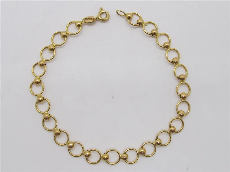 women's bracelets with bold metal accents -Gold Bracelet