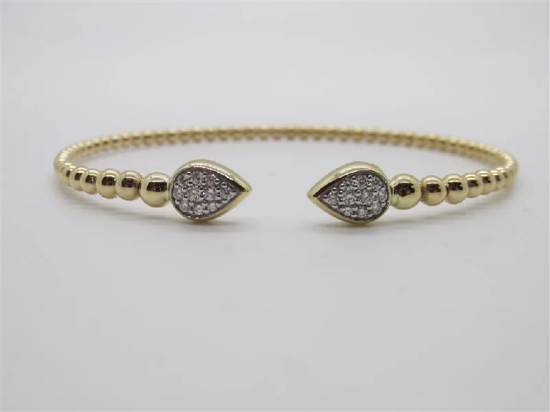 women's bracelets with elegant curves -Diamond Bracelet