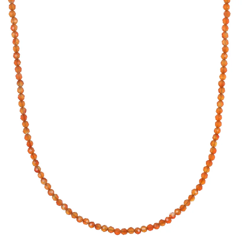 women's necklaces gold -Awaken Creativity Carnelian Sacral Chakra Choker