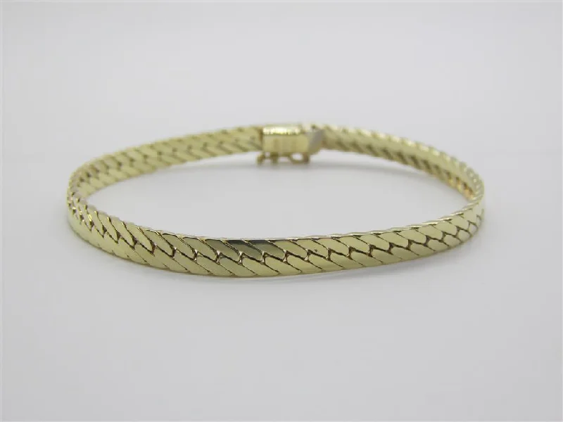 women's bracelets with vintage design -Gold Bracelet