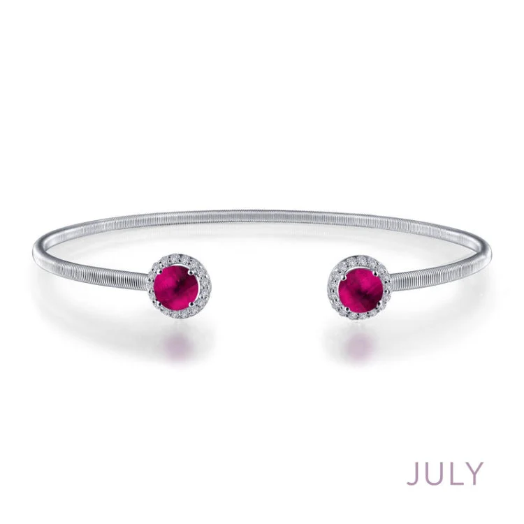 women's bracelets with sapphire -July Birthstone Bracelet