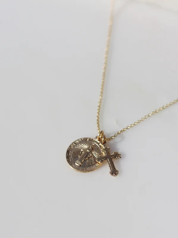 women's necklaces with modern chain -Salvation