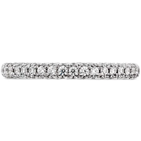 women's engagement rings with oval-cut diamond -Hearts On Fire Destiny Diamond Band