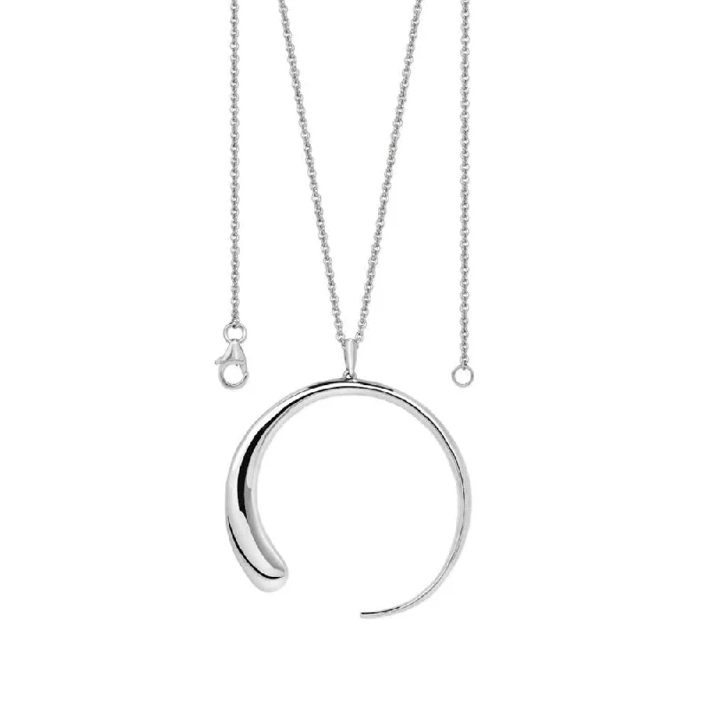 women's necklaces with classic charm -Lucy Q Large Luna Pendant