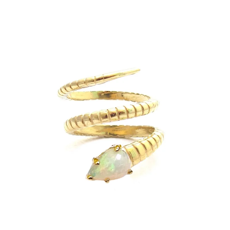 women's rings with minimalist style -Serpent Ring