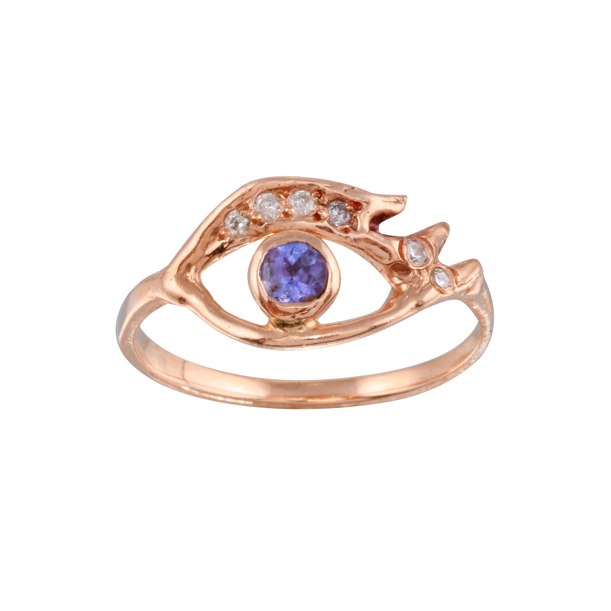 Rose Gold / Tanzanite