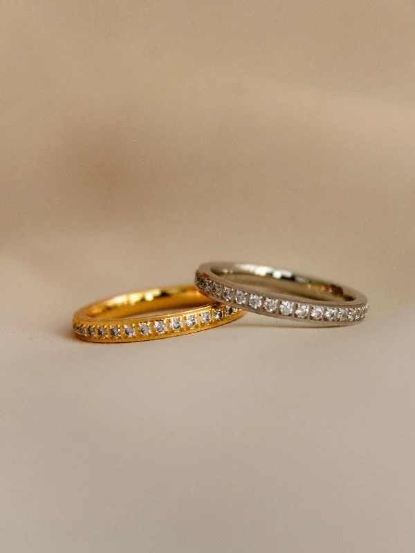 women's rings with simple elegance -Lucy Eternity Ring