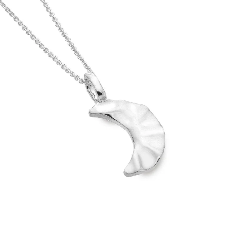 women's necklaces with contemporary look -Sea Gems Luna Pendant