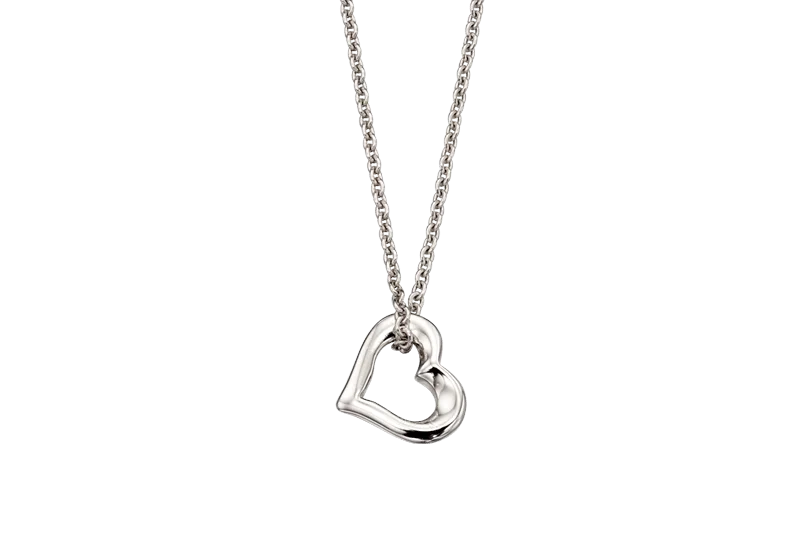 women's necklaces with luxury design -Little Star Lola Small Open Heart Pendant and Chain