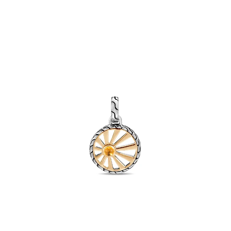 women's necklaces with modern design -John Hardy Sunburst Amulet HZS904411CI