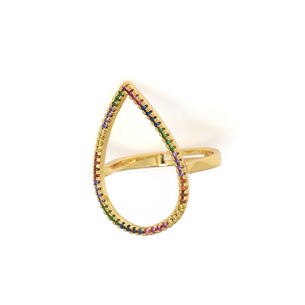 women's rings with luxurious finish -Spectrum Ring