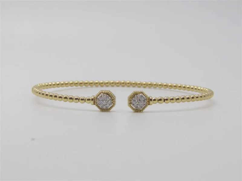 women's bracelets with platinum finish -Diamond Bracelet