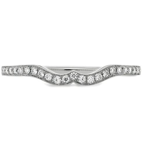 women's engagement rings with radiant-cut diamond -Hearts On Fire Optima Diamond Band