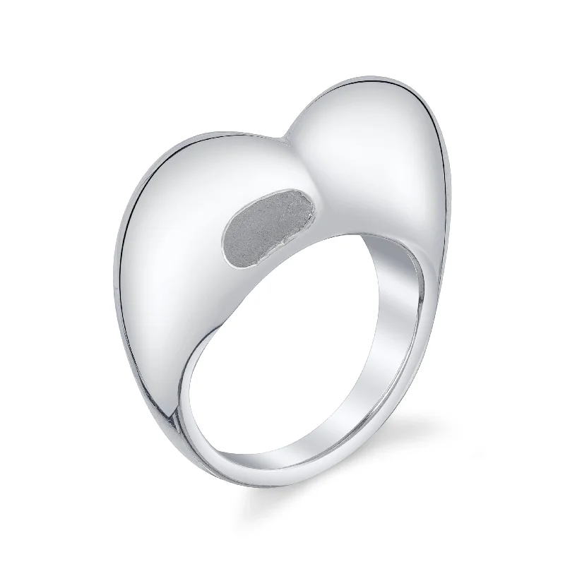 women's rings with simple elegance -Solid and Void Ring