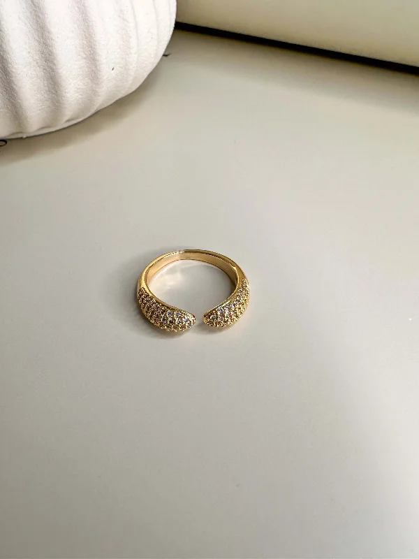 women's rings with yellow gold band -Velani Simplicity Ring