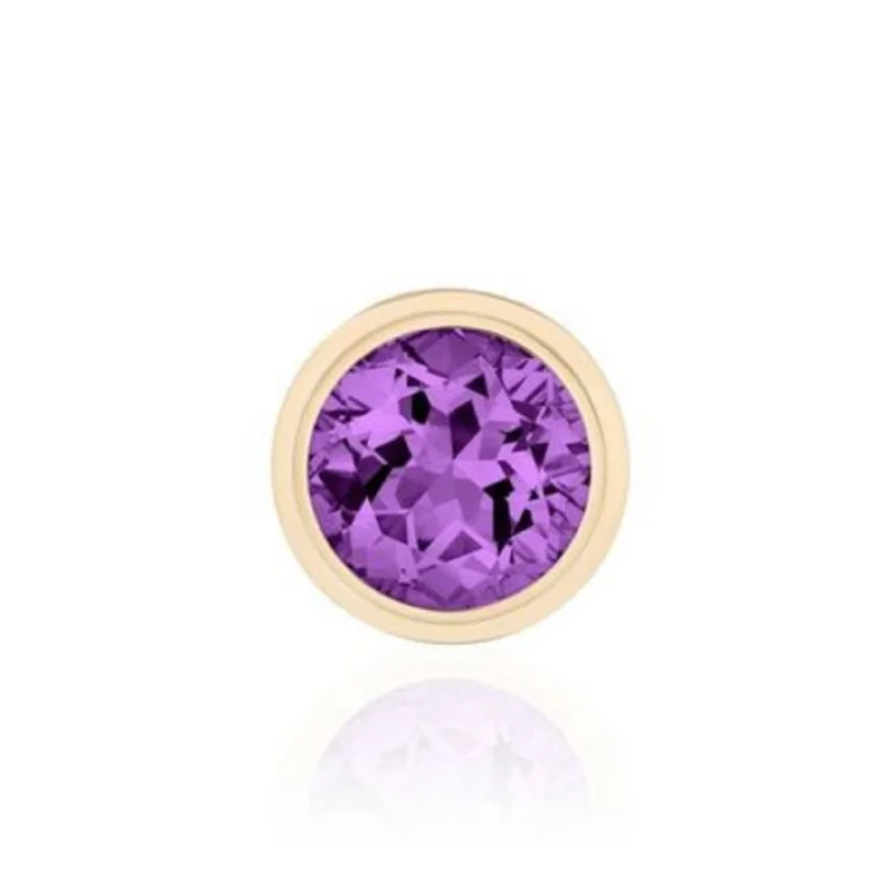 women's rings with cushion-cut diamond -Amethyst Manhattan Faceted Ring