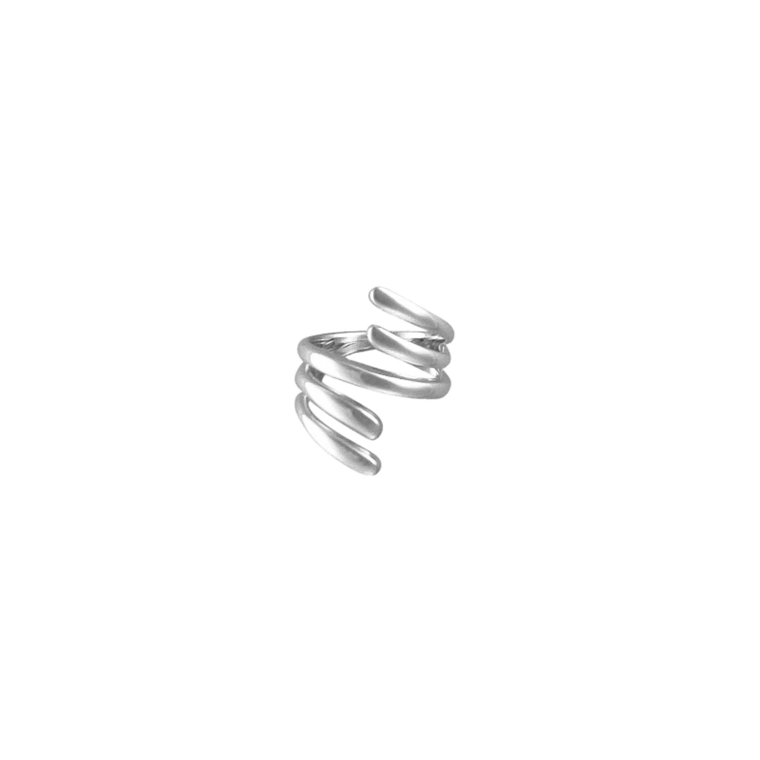 women's rings with traditional design -Silver Jenga Ring