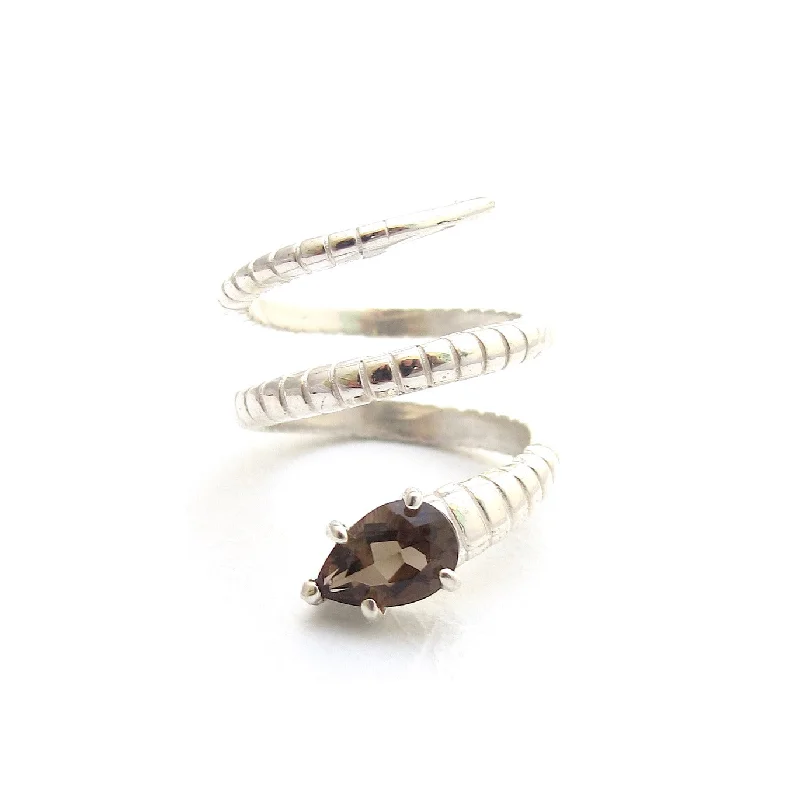 women's rings with platinum band -Serpent Ring