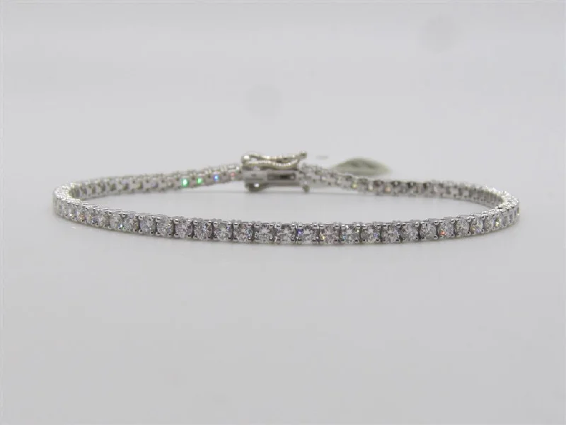 women's bracelets with engraved details -Diamond Bracelet