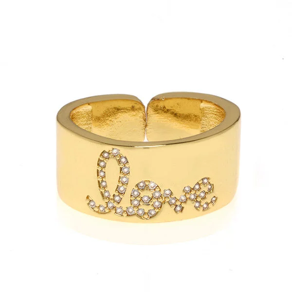 women's rings with floral design -Mi Amor Ring