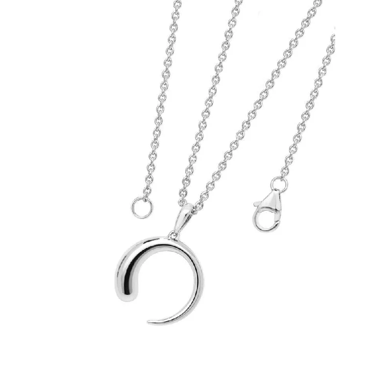 women's necklaces with heart-shaped design -Lucy Q Luna Pendant