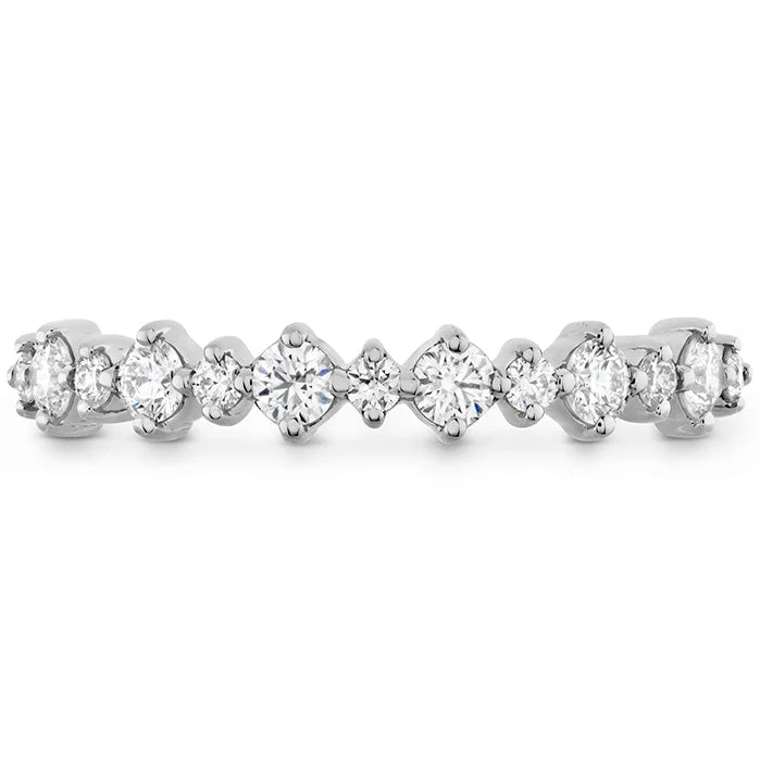 women's engagement rings with subtle detailing -Hearts On Fire Gracious Classic Diamond Band