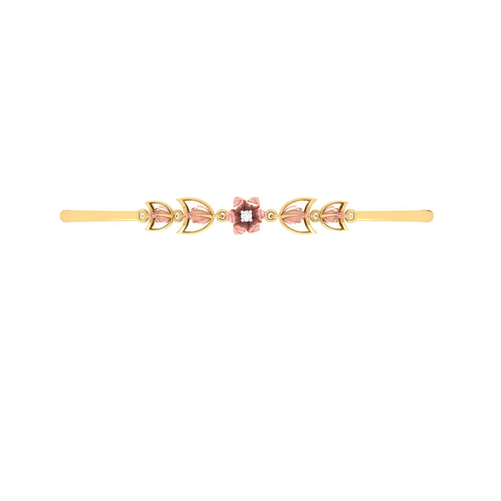 women's bracelets with adjustable closure -Immaculately Crafted Impeccable Gold Bracelet For Women