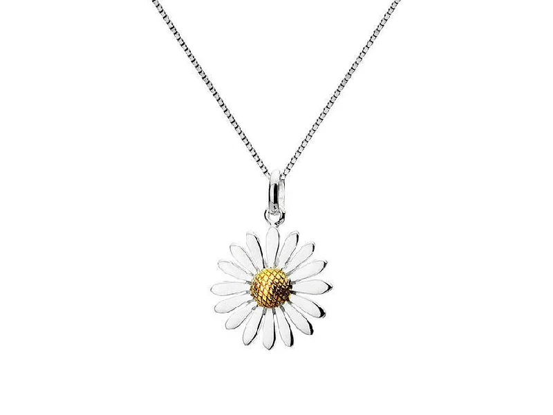 women's necklaces with luxury pendant -Sea Gems Flowering Daisy Pendant