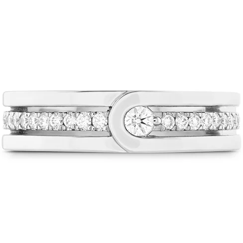 women's engagement rings with eternity diamonds -Hearts On Fire Coupled Encompass Diamond Line Band