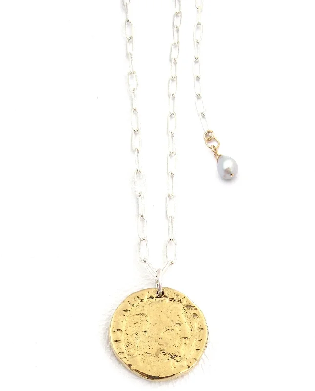 women's necklaces with luxury pendant -Roman Pendant