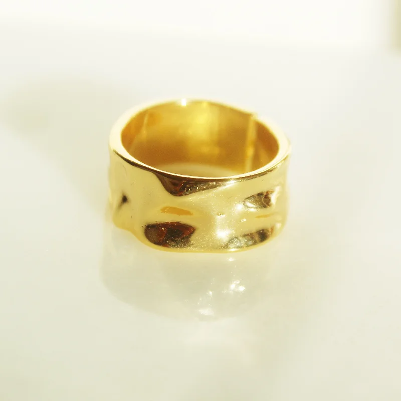 women's rings with gemstone -Shayla Gold Ring